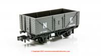 NR-41E Peco 7 Plank Coal wagon in LNER Grey livery
